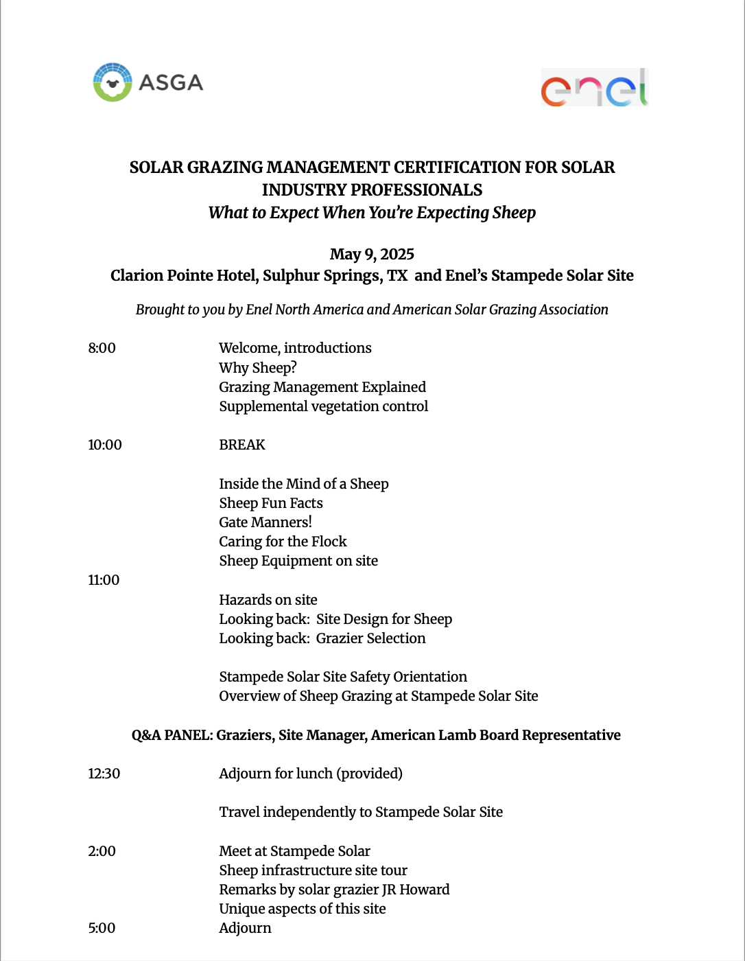 What to Expect Texas 2025