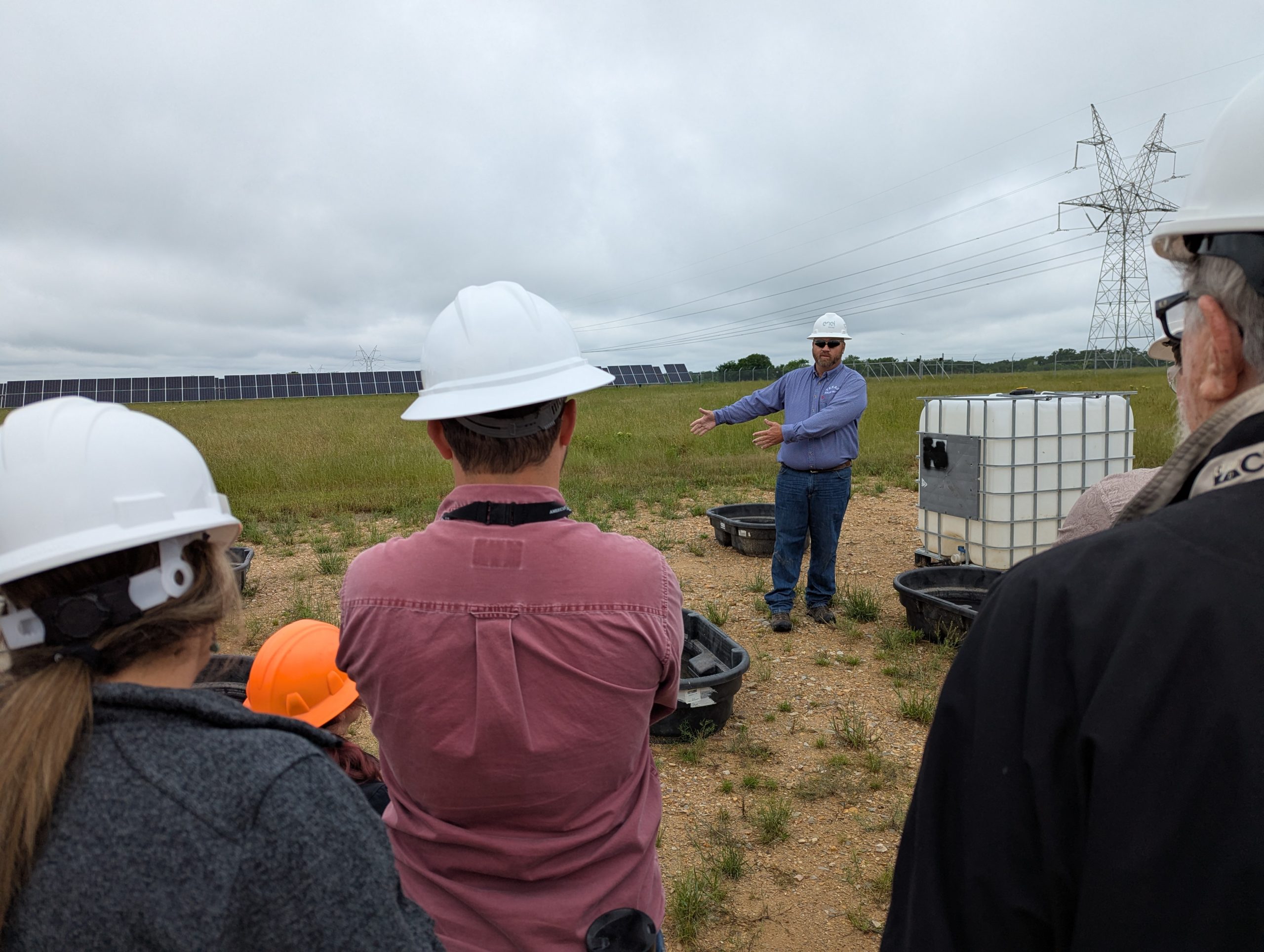 Big turnout for the ALB-ASGA Certified Solar Grazing Training in Texas!