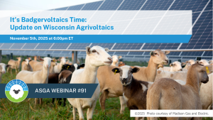 2025 11 Call 91 Wisconsin Agrivoltaics