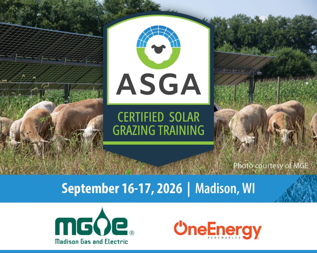ASGA Certification SolarGraziers 2026 Madison WEB