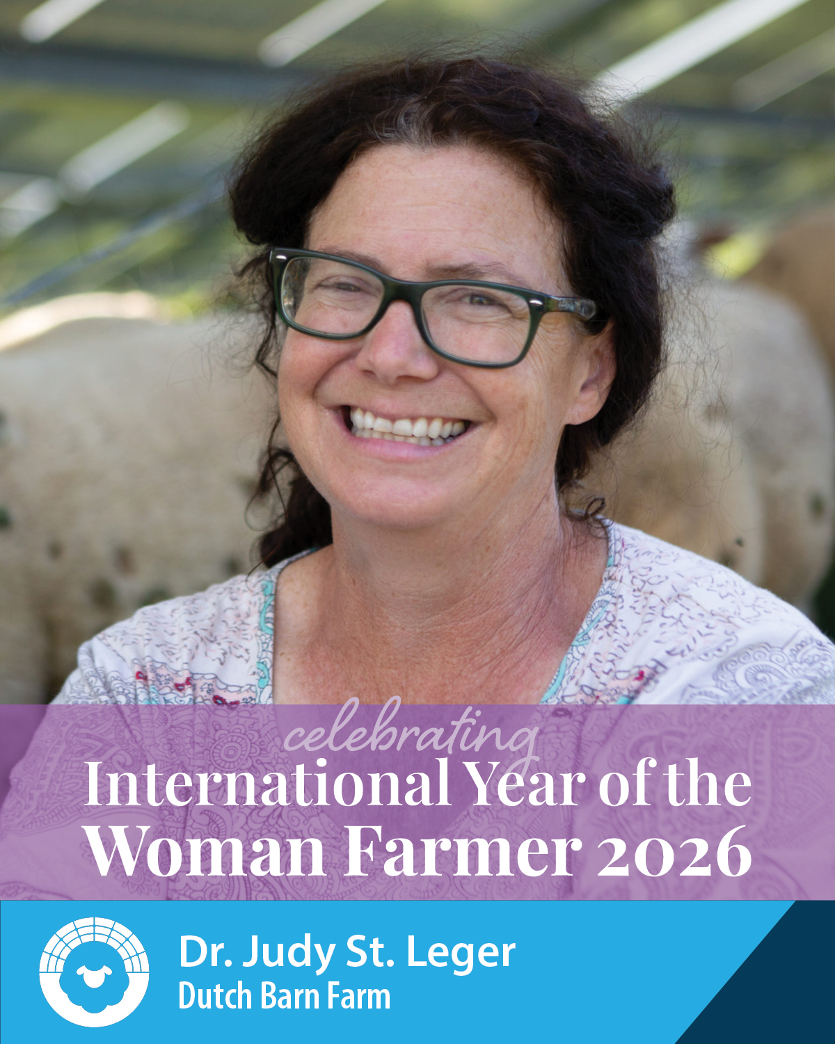 Dr. Judy St. Leger, Dutch Barn Farm – International Year of the Woman Farmer 2026