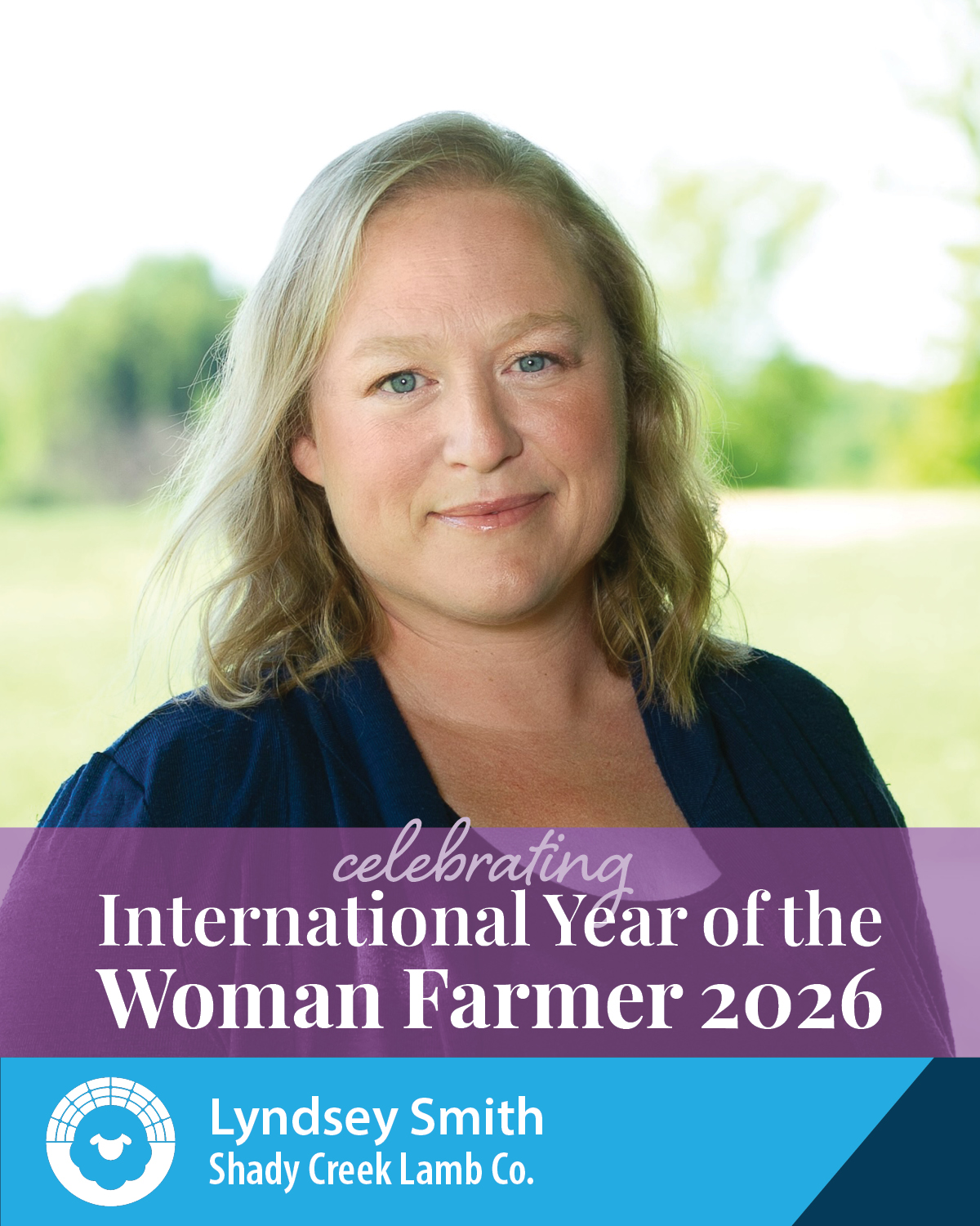 Lyndsey Smith, Shady Creek Lamb Co. – International Year of the Woman Farmer 2026