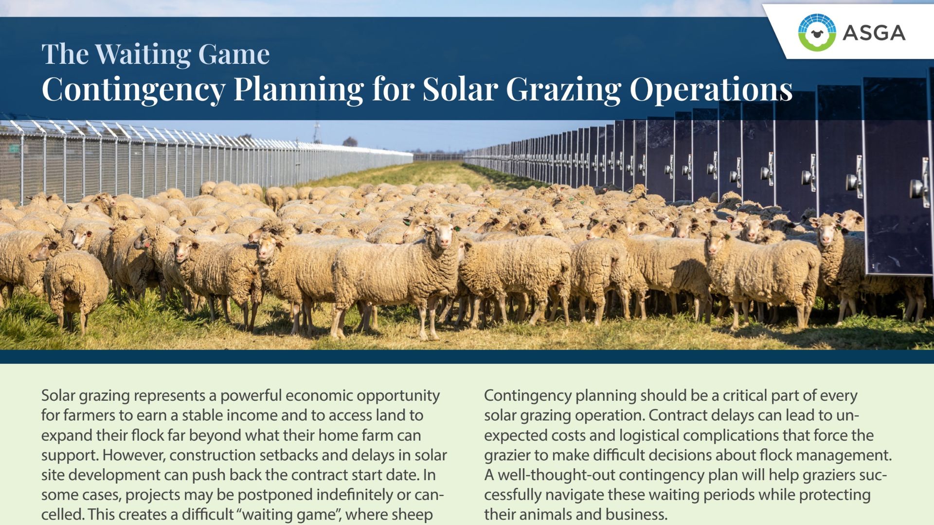 Contingency Planning Header