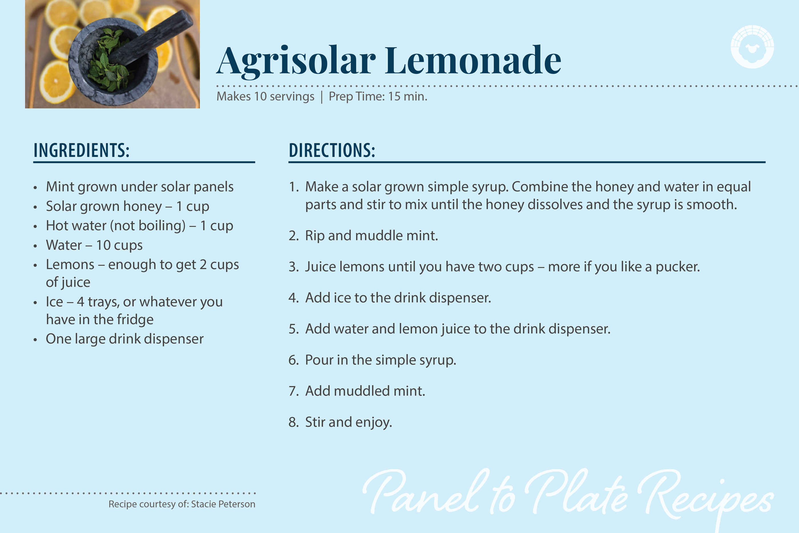 ASGA RecipeCards AgrisolarLemonade